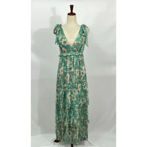 CHRISTY LYNN Sz S Small Turquoise Magnolia Alexa Dress NWT - Picture 8 of 10